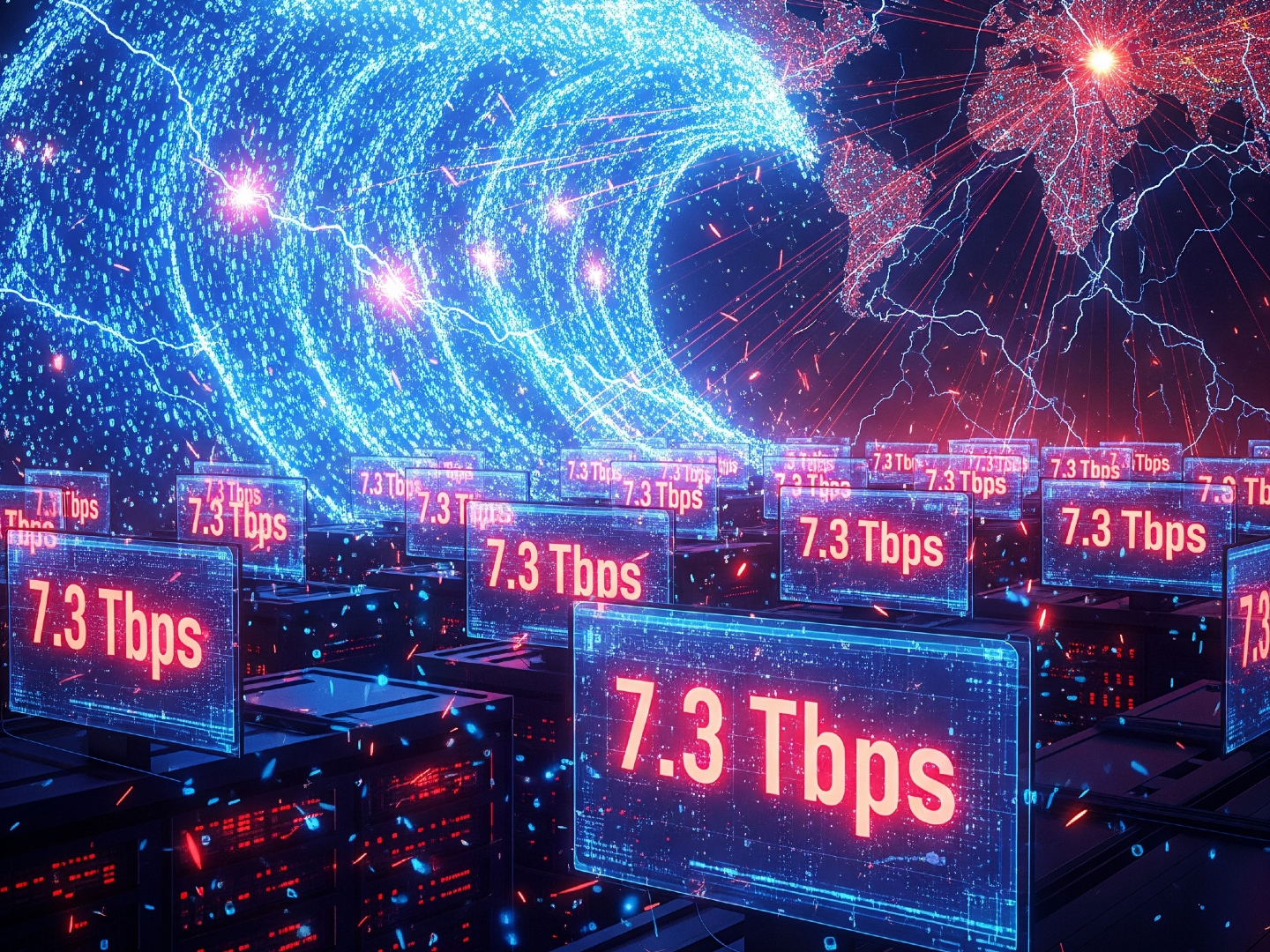 Record-Breaking DDoS Attack Swamps Hosting Provider with 7.3 Tbps of Traffic