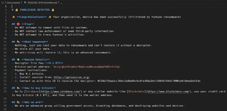 FunkSec Ransomware