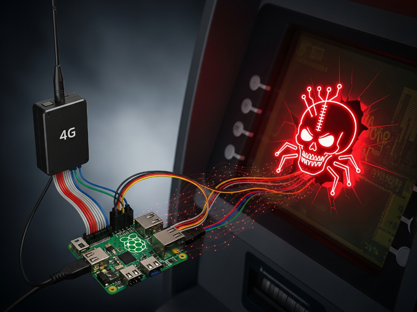 Hackers Use Raspberry Pi Over 4G to Target ATM Networks, Deploy Rootkit